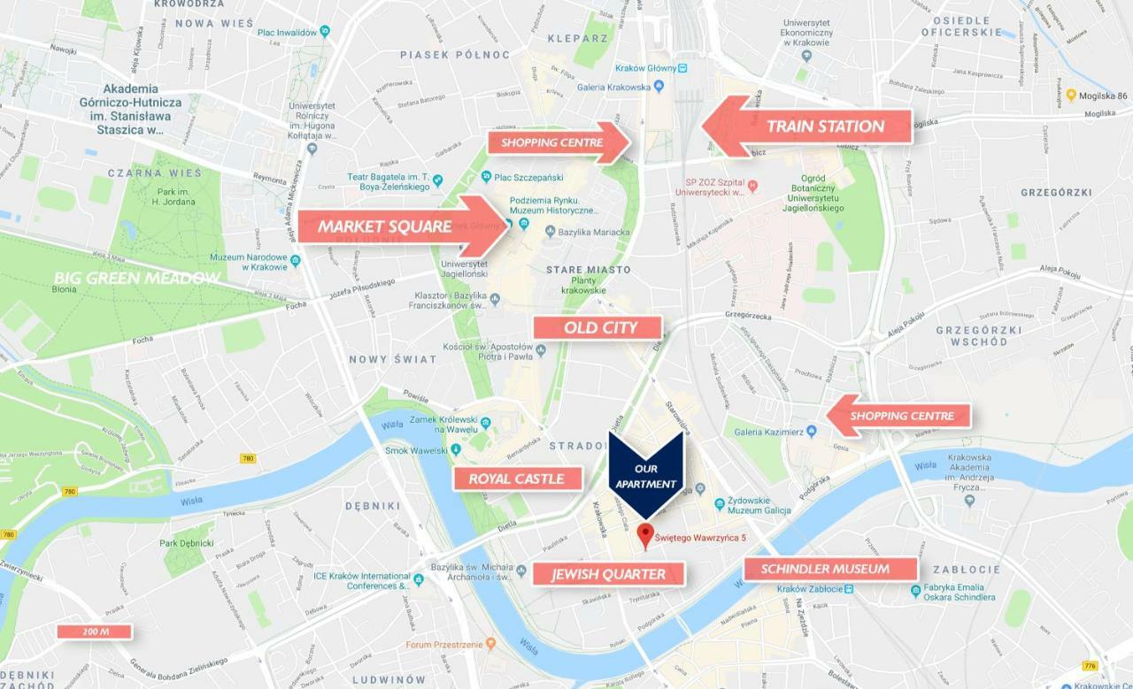 Studio Z Ogrodem Przy Starej Zajezdni Krakau Buitenkant foto